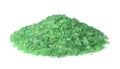 Pile of green aroma sea salt