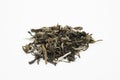 Pile of green tea leaves - China Jade Snow