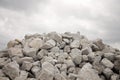 Pile of Grey Bolder Rocks Royalty Free Stock Photo