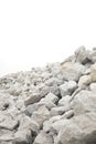 Pile of Grey Bolder Rocks Royalty Free Stock Photo