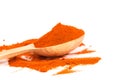 Pile of ground paprika Royalty Free Stock Photo