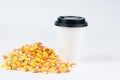 Coffee and candy corn