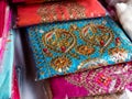 Hand Embroidery on Fabric By Indian Artists