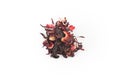 Pile of Hibiscus Tea. Top View