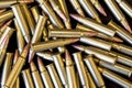 Pile Of 17HMR Hornady Rimfire Cartridges