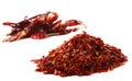 Pile of Hot Red Chilli Chillies pepper Royalty Free Stock Photo