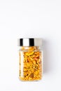 Indian spicy snacks Namkeen - All in one in glass jar with closed lid, made with fried peanut, c