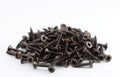 Pile of industrial screws Royalty Free Stock Photo