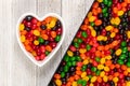 Pile of Jelly Beans Candy Royalty Free Stock Photo