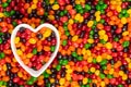 Pile of Jelly Beans Candy Royalty Free Stock Photo