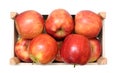 A pile of jonagold apples