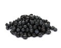 Pile of juicy blueberries isolated on a white background Royalty Free Stock Photo