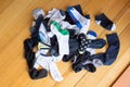 Pile of Lost Socks Royalty Free Stock Photo