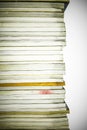 Pile of magazine pattern Royalty Free Stock Photo