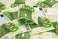 Pile of money 100 Euro Royalty Free Stock Photo