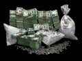 Pile of Money Royalty Free Stock Photo