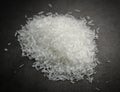 Pile of Monosodium glutamate. Royalty Free Stock Photo