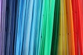 A pile of multicolored folders Royalty Free Stock Photo