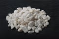 Pile of natural crushed marble chips Royalty Free Stock Photo