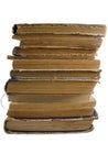 Pile of old books Royalty Free Stock Photo