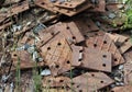 A Pile of Old Rusted Parts Royalty Free Stock Photo