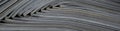 Pile of open magazines without texts seen from the side Royalty Free Stock Photo