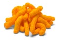 Cheese Puff Pile Royalty Free Stock Photo