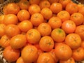 Pile of Oranges Neatly Arranged Royalty Free Stock Photo