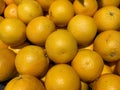 Pile of oranges for sale in the market Royalty Free Stock Photo