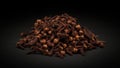 Pile of Organic black clove (Syzygium aromaticum) Royalty Free Stock Photo