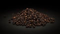 Pile of Organic Black pepper (Piper nigrum) Royalty Free Stock Photo