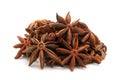 Pile of Organic Star anise.