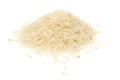 Pile of Parboiled Rice