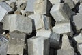 Pile of Paving Stones Royalty Free Stock Photo