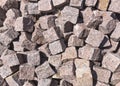 Pile of Paving Stones Royalty Free Stock Photo
