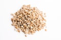 Pile of pearl barley Royalty Free Stock Photo