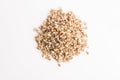 Pile of pearl barley Royalty Free Stock Photo