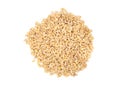 Pile pearl barley Royalty Free Stock Photo