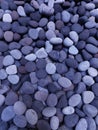 pile of pebbles on the ground Royalty Free Stock Photo