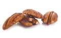 Pile of Pecan Nuts Royalty Free Stock Photo