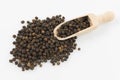 Peppercorns close-up