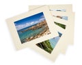 Pile of photos with passepartout Royalty Free Stock Photo