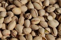 Pile of pistachio nuts - pistachios background