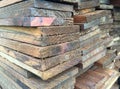 Pile of ply wood