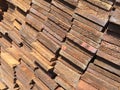 A pile of ply wood background
