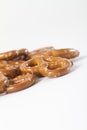 Pile of pretzels Royalty Free Stock Photo