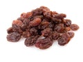 Pile of raisins