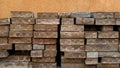 Pile of Red Bricks Royalty Free Stock Photo