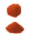 Pile of red paprika powder isolated Royalty Free Stock Photo