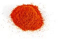 Pile of red pepper powder Royalty Free Stock Photo